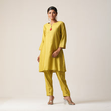 Load image into Gallery viewer, ETHNIC WORKWEAR 2PCS-MUSTARD
