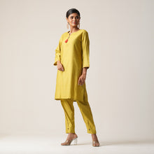 Load image into Gallery viewer, ETHNIC WORKWEAR 2PCS-MUSTARD
