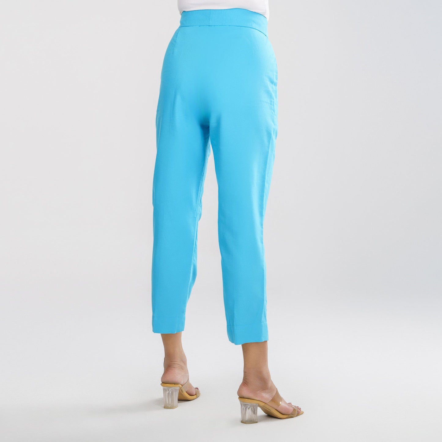 Women's Firozi Blue Workwear Bottom