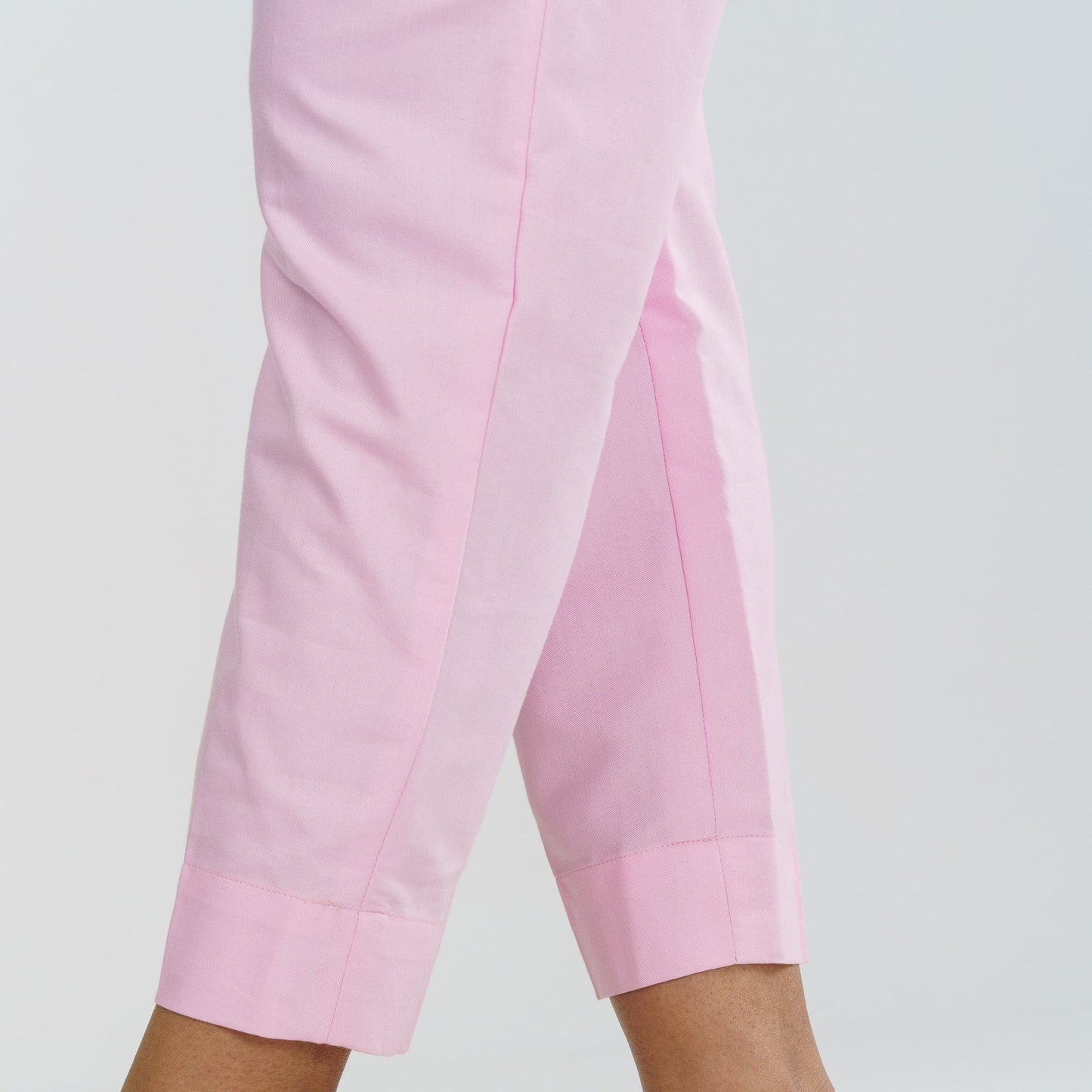 Women's Baby Pink Workwear Bottom