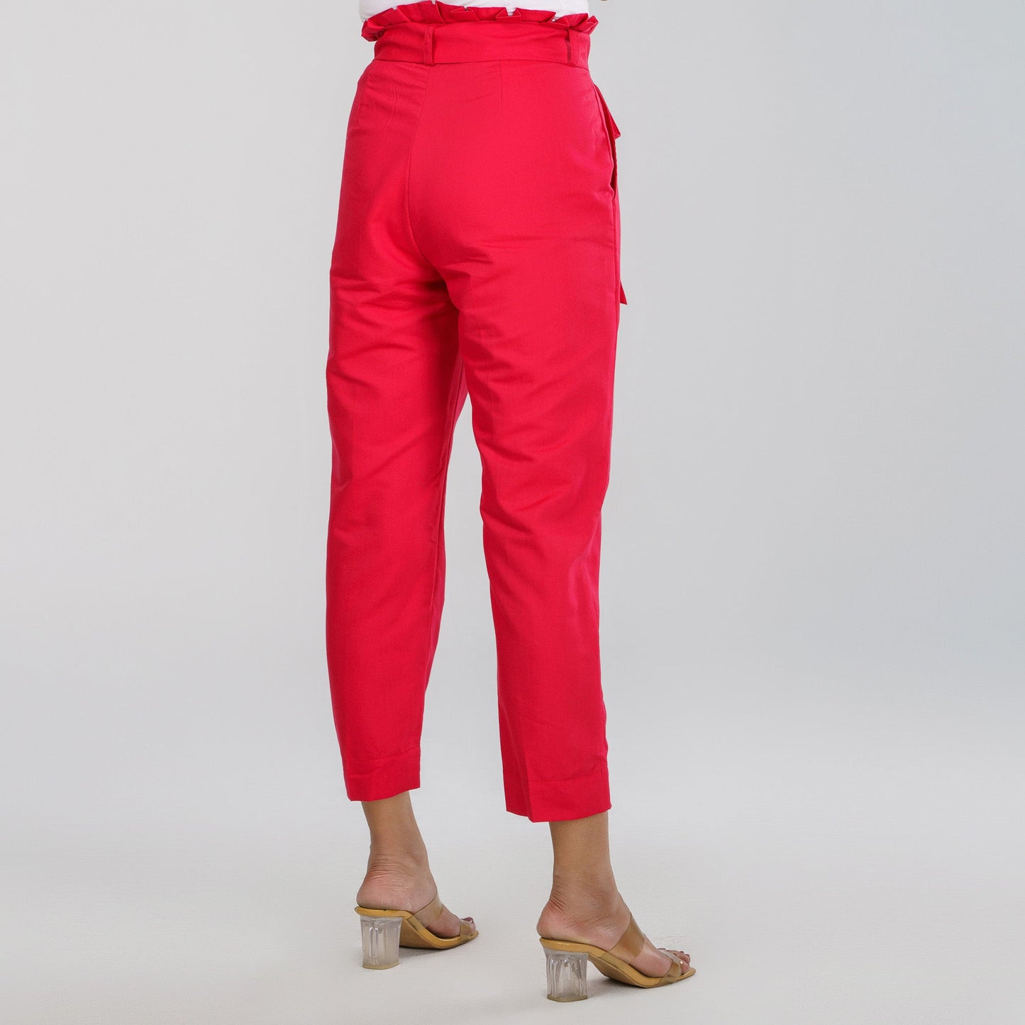 Women's Red Workwear Bottom