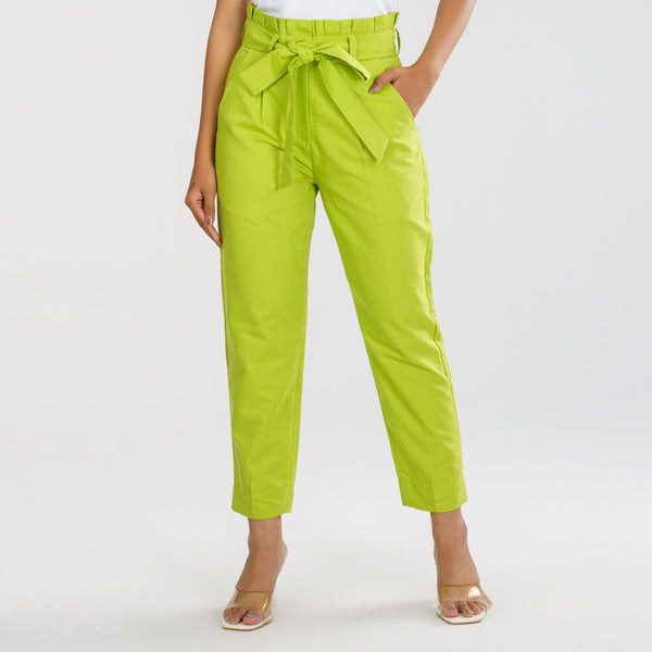 Women's Neon Green Workwear Bottom