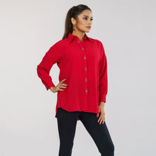 Load image into Gallery viewer, Women&#39;s Red Workwear Shirt
