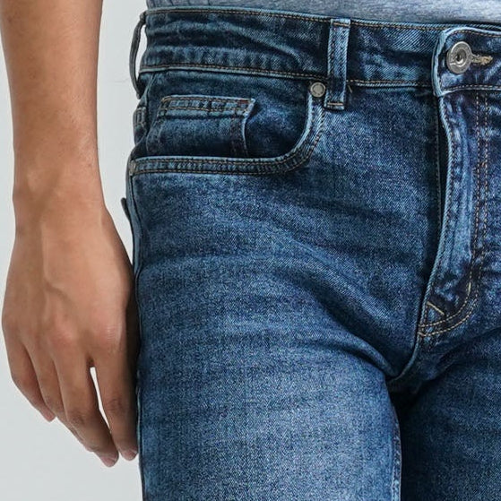 Men's Light Blue Denim Pant