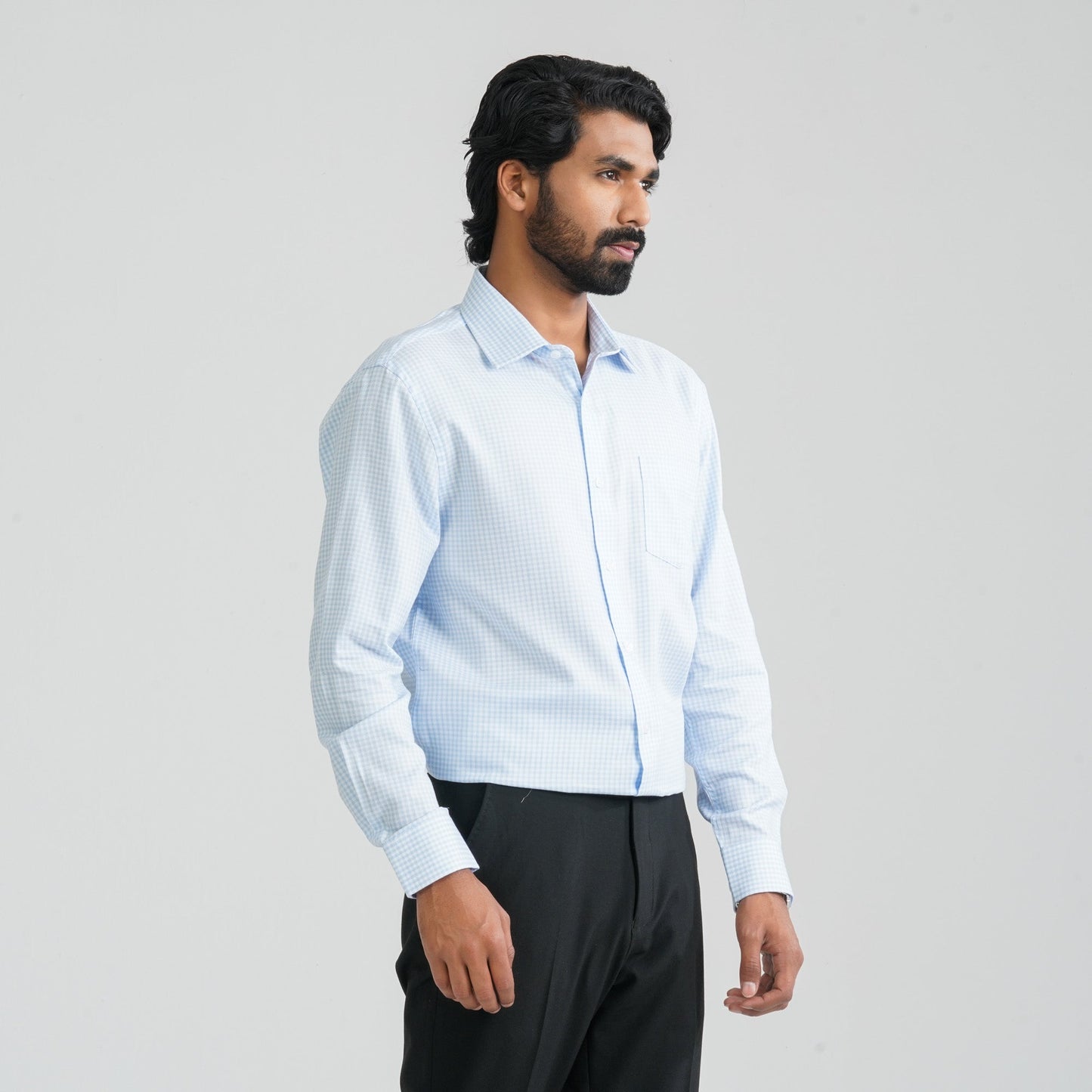 Men’s Sky Cotton Formal Shirt