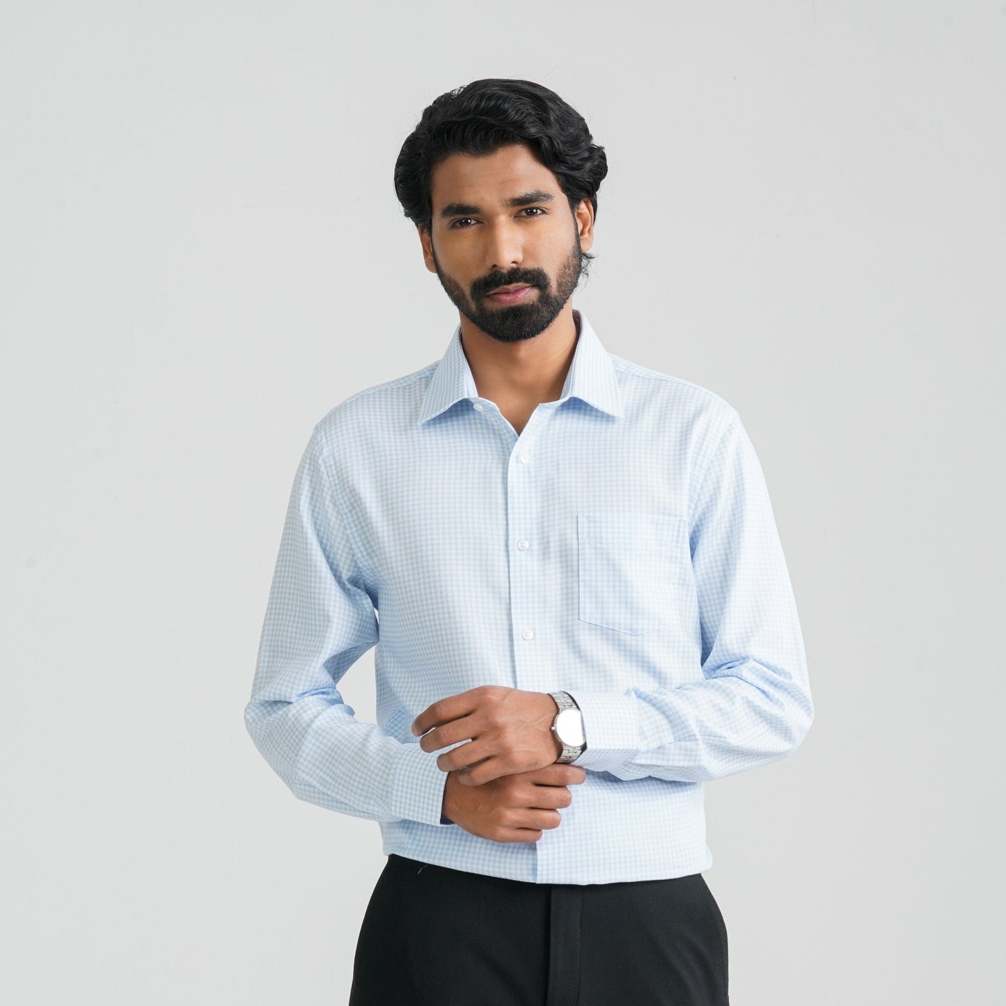 Men’s Sky Cotton Formal Shirt