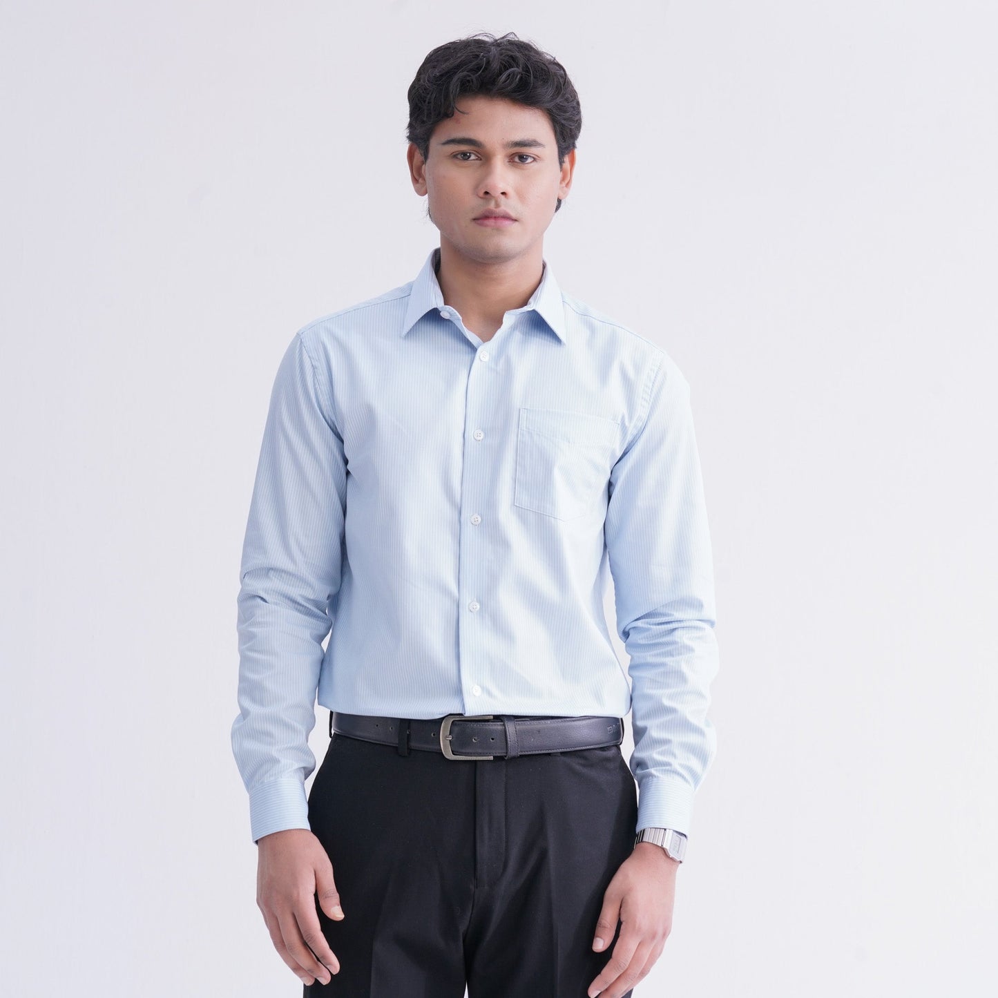 Mens Sky Stripe Shirt