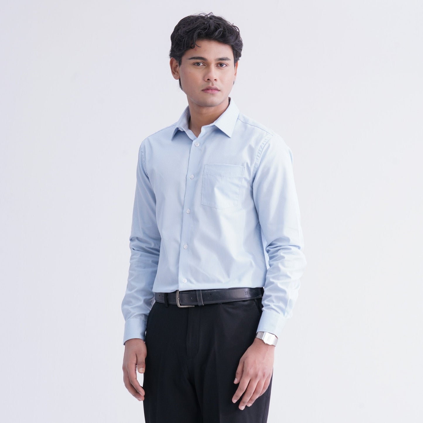 Mens Sky Stripe Shirt