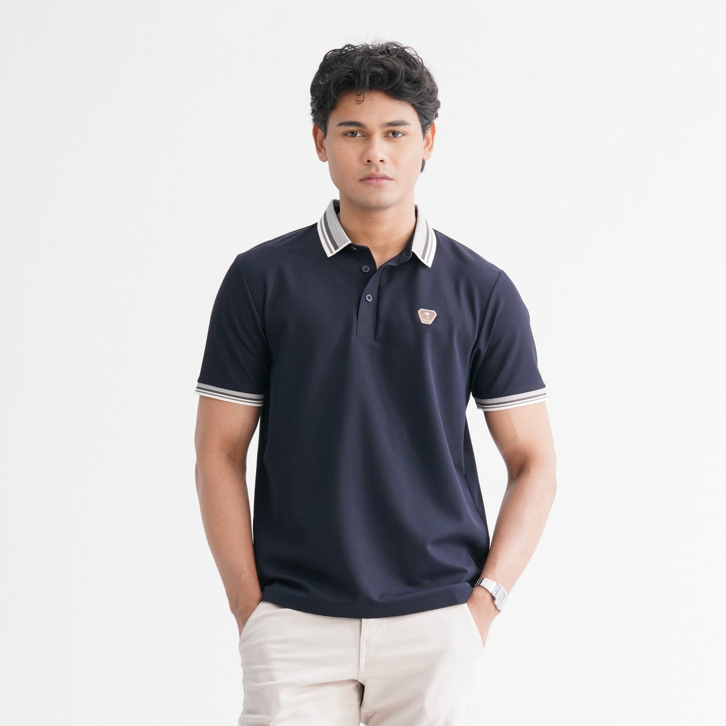 Menâ€™s Navy Polo