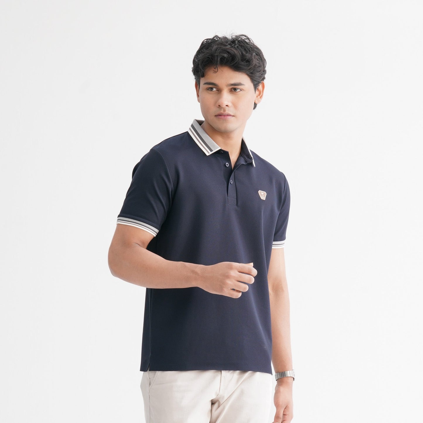 Menâ€™s Navy Polo