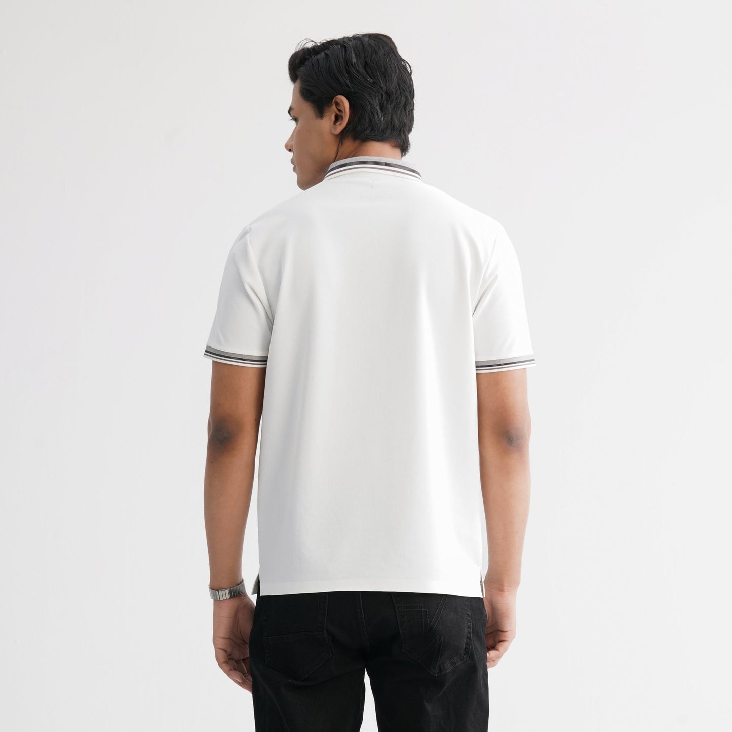 Menâ€™s White Polo