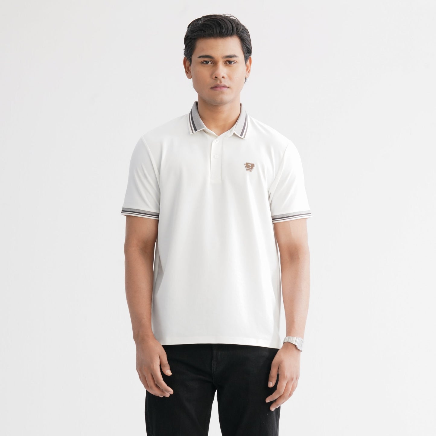 Menâ€™s White Polo