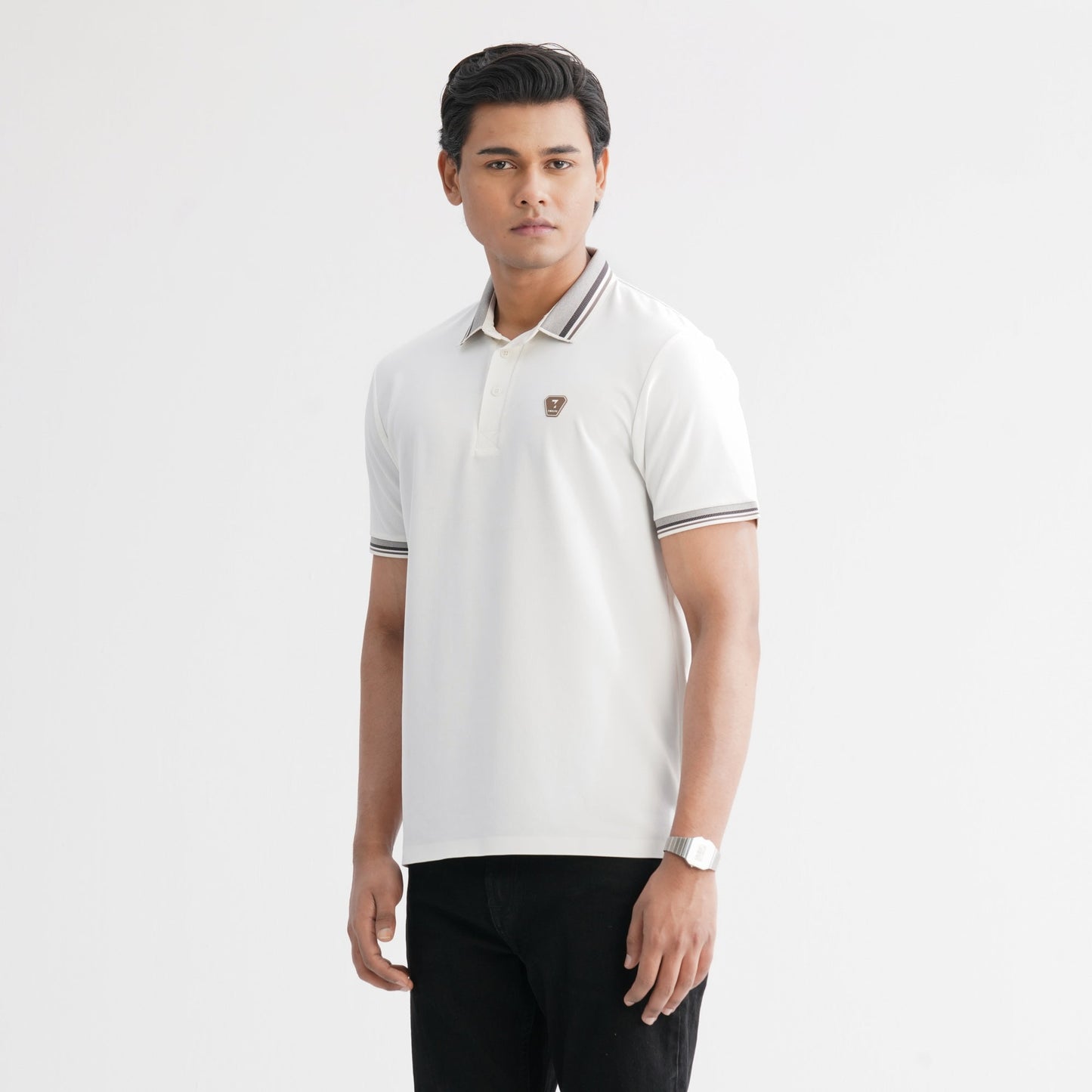 Menâ€™s White Polo