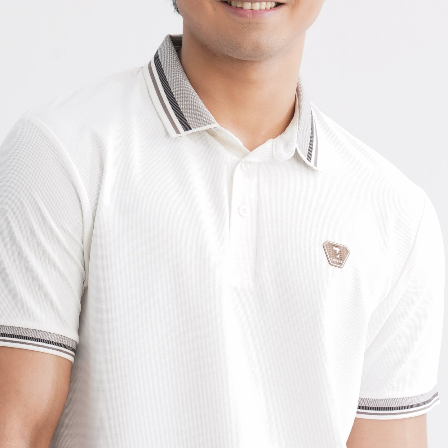Menâ€™s White Polo