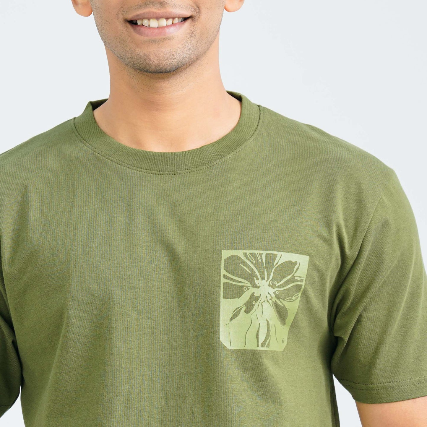 Men's Cotton Lime T-Shirt