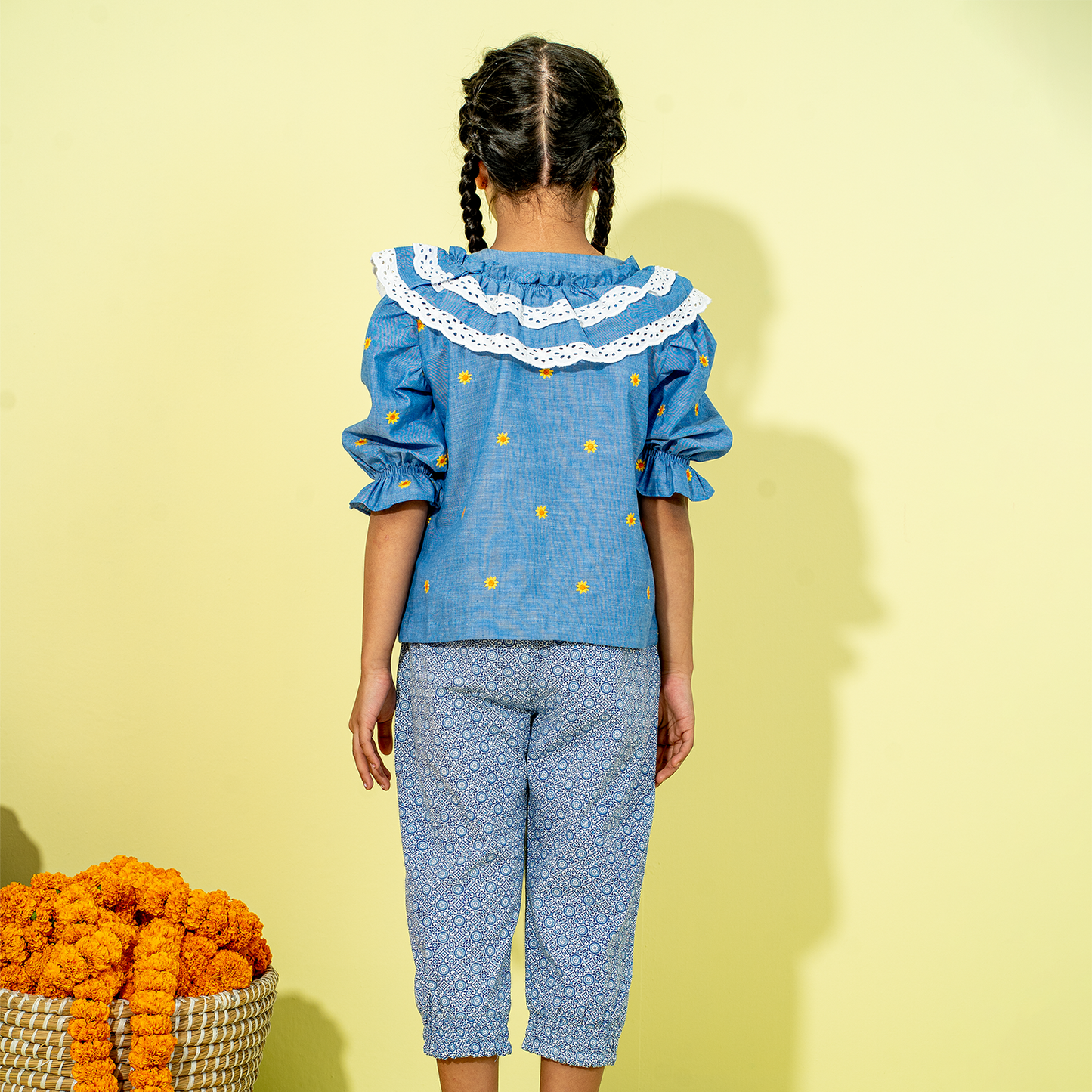 Girls 2Pcs- Blue