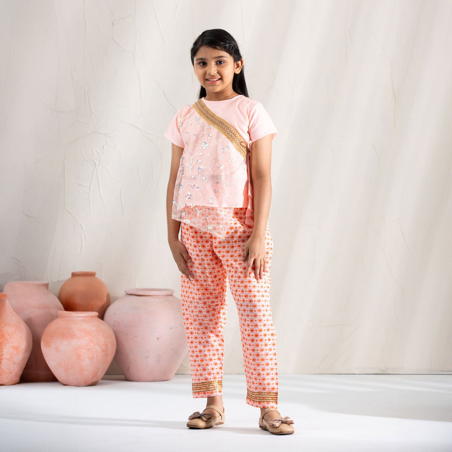 GIRLS 2PCS-LIGHT PINK