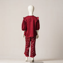 Load image into Gallery viewer, GIRLS 2PCS-MAROON
