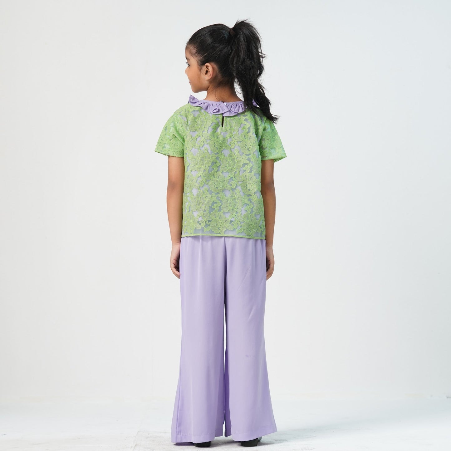 Girls Green Two Piece Set