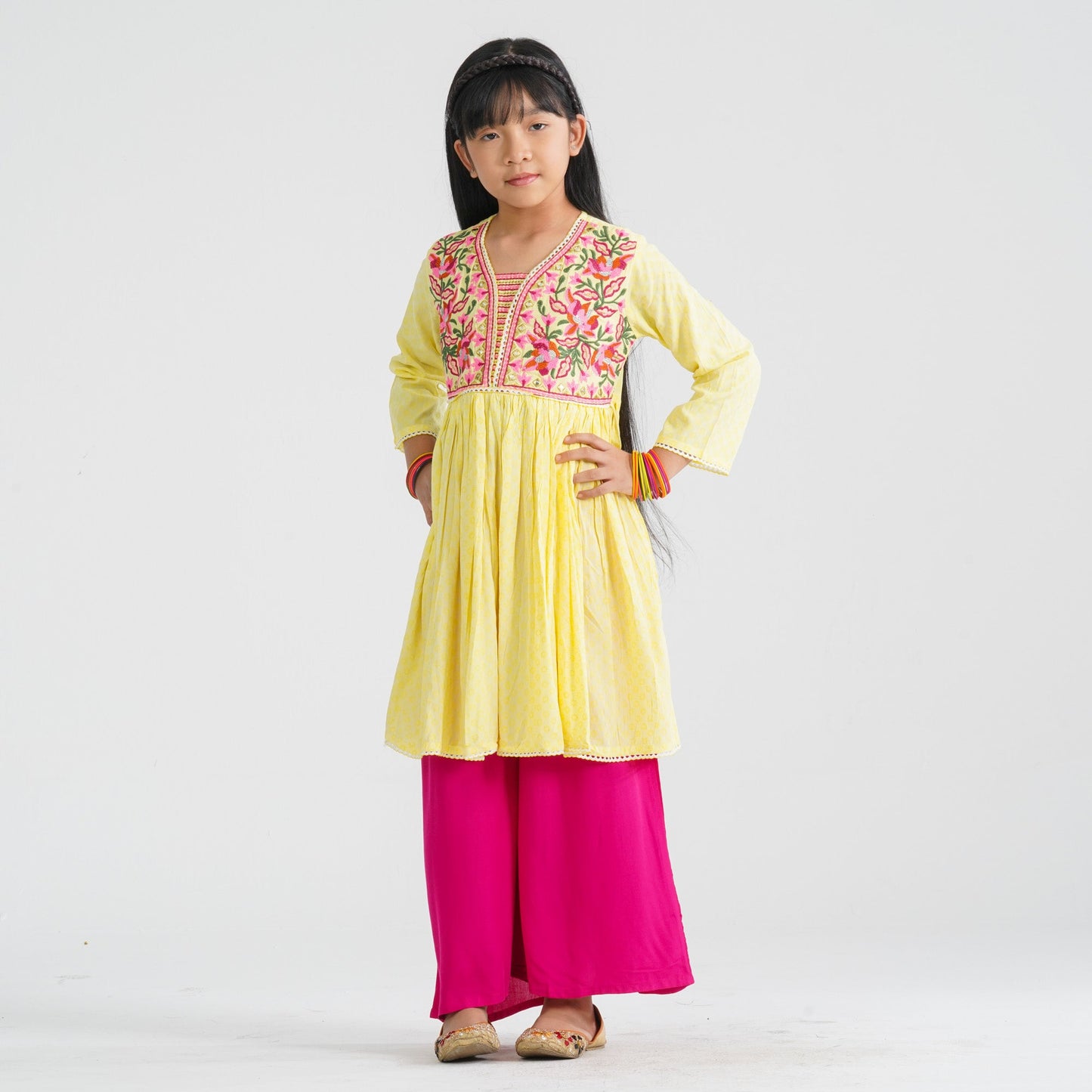 Girl’s Viscose Two Piece Set