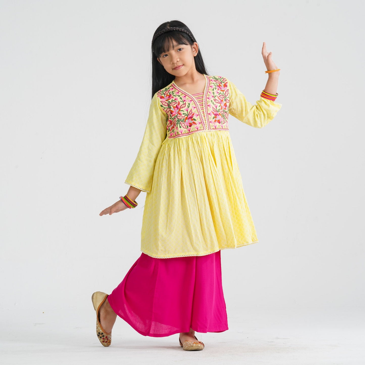 Girl’s Viscose Two Piece Set