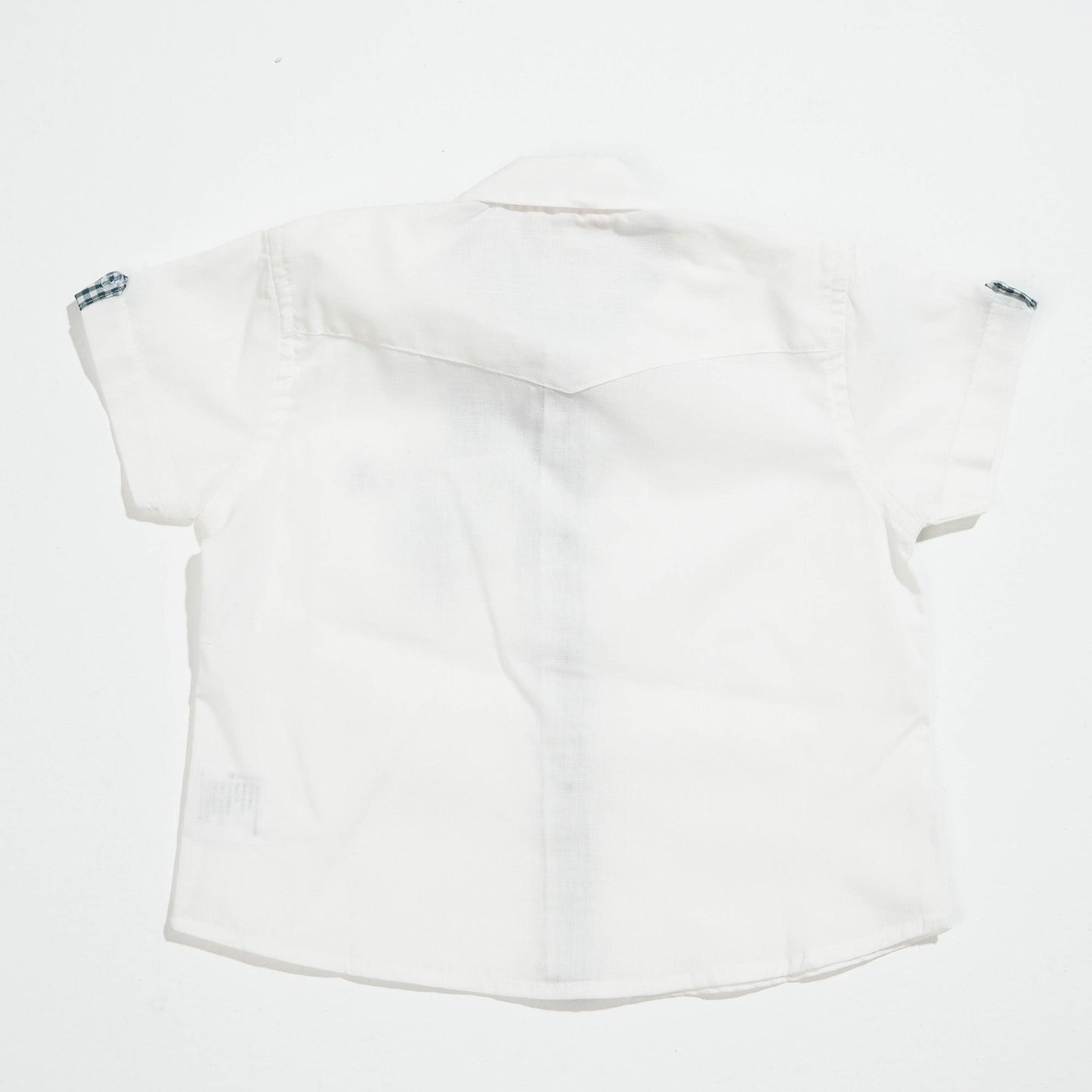 NEW BORN BOYS 2PCS - WHITE