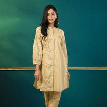 Load image into Gallery viewer, Women Khaki Ethnic Set
