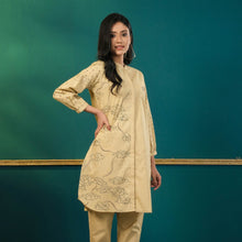 Load image into Gallery viewer, Women Khaki Ethnic Set
