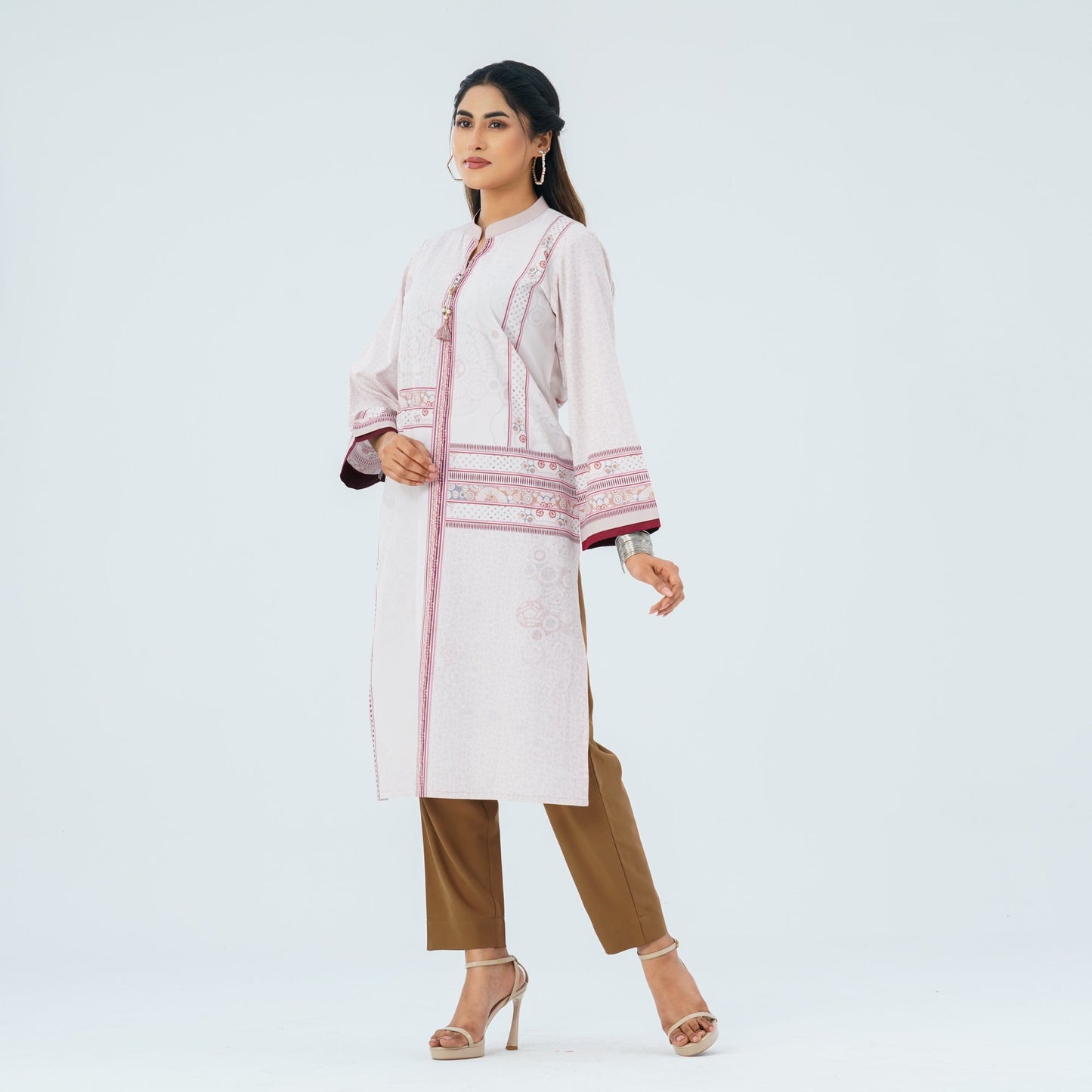 Women’s Beige Two Piece Set