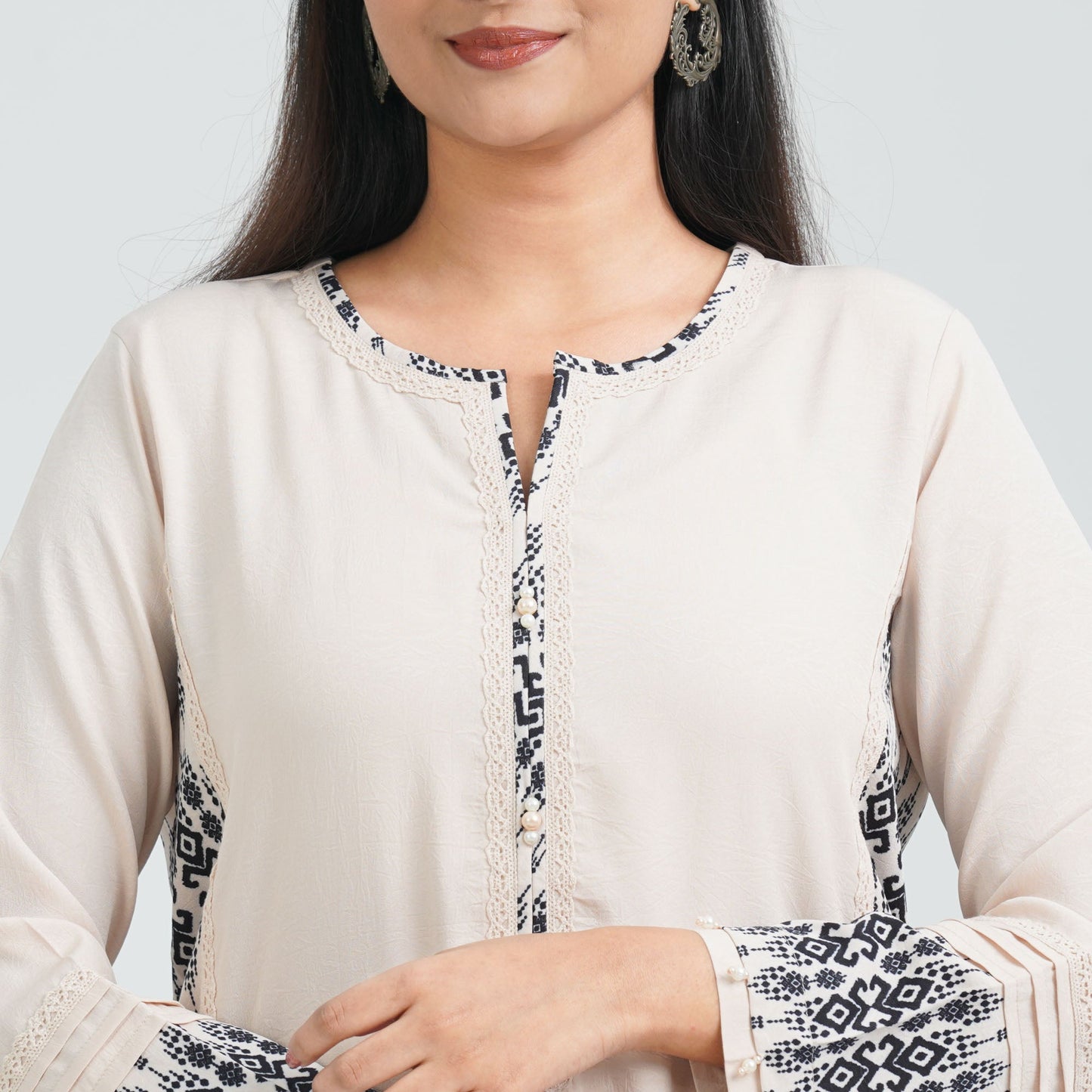 Womenâ€™s Blended Silk Two Piece Set