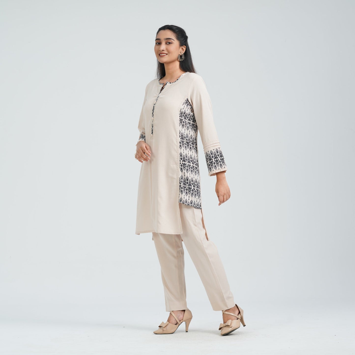 Womenâ€™s Blended Silk Two Piece Set