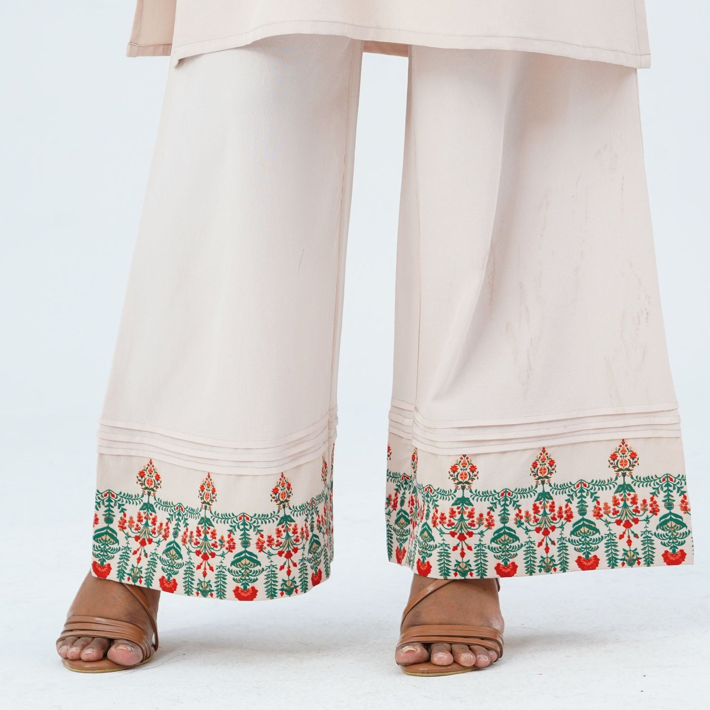 Womens Blended Silk Two Piece Set