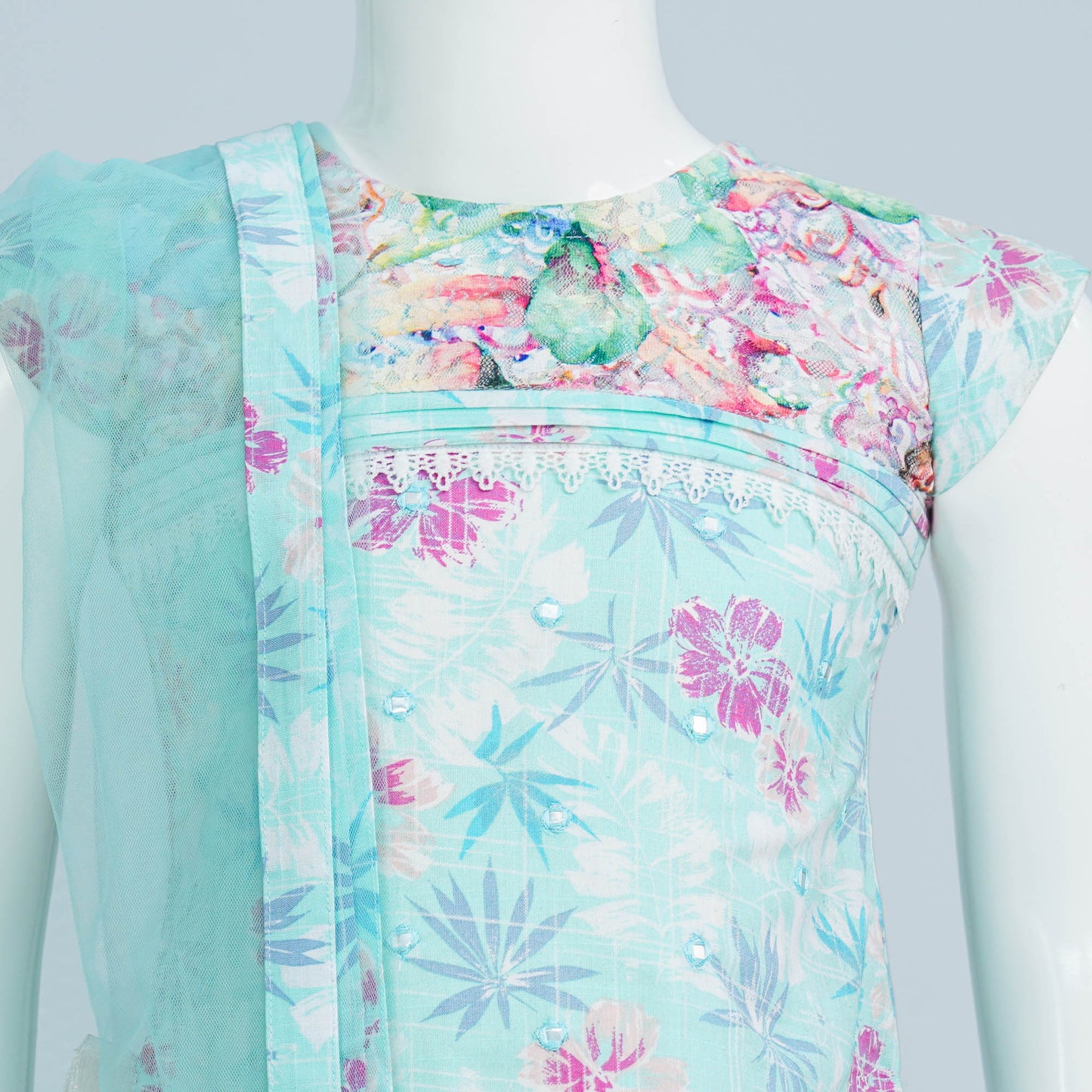 Girl's Paste Color Three Piece Set