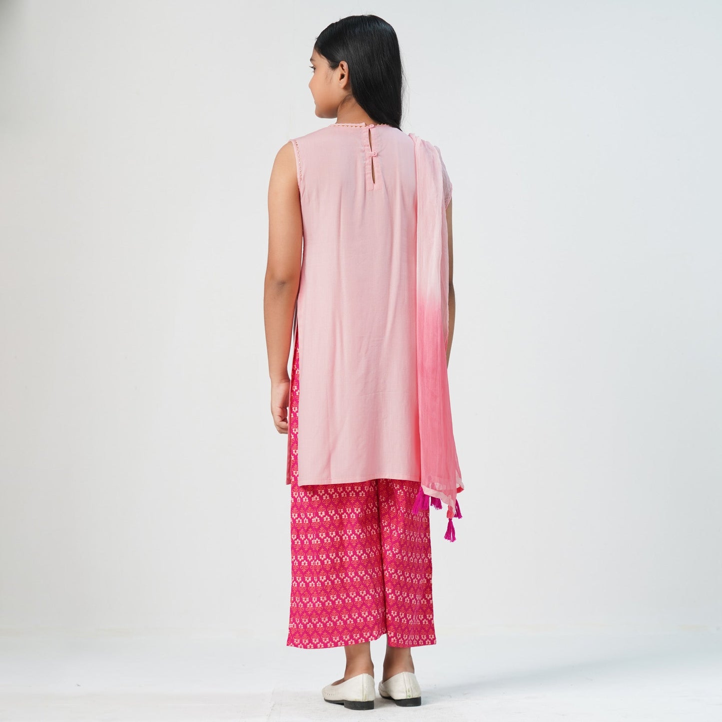 Girls Pink Three Piece Set