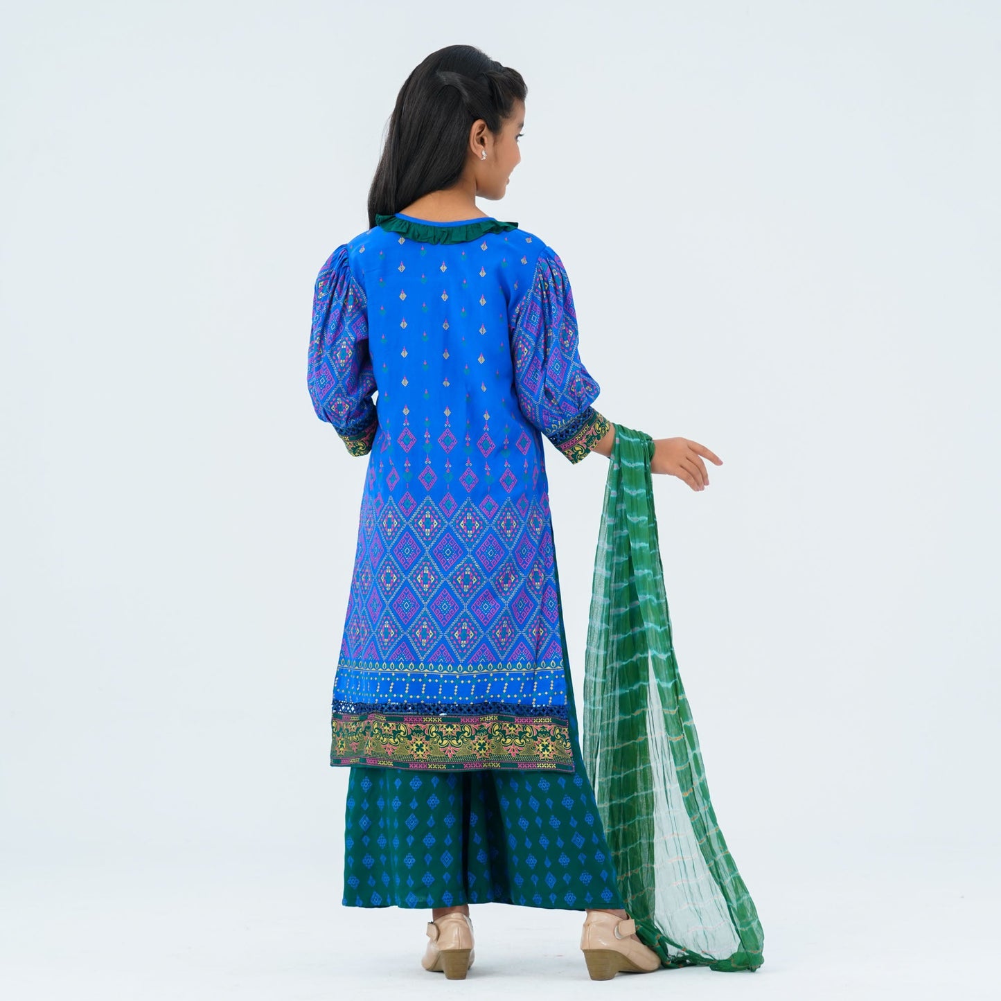 Girl’s Blue Three Piece Set