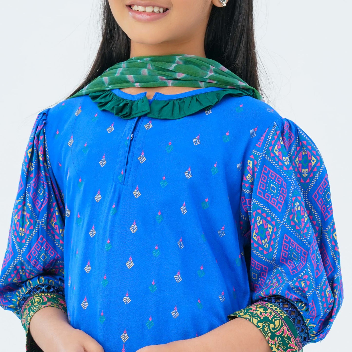 Girl’s Blue Three Piece Set