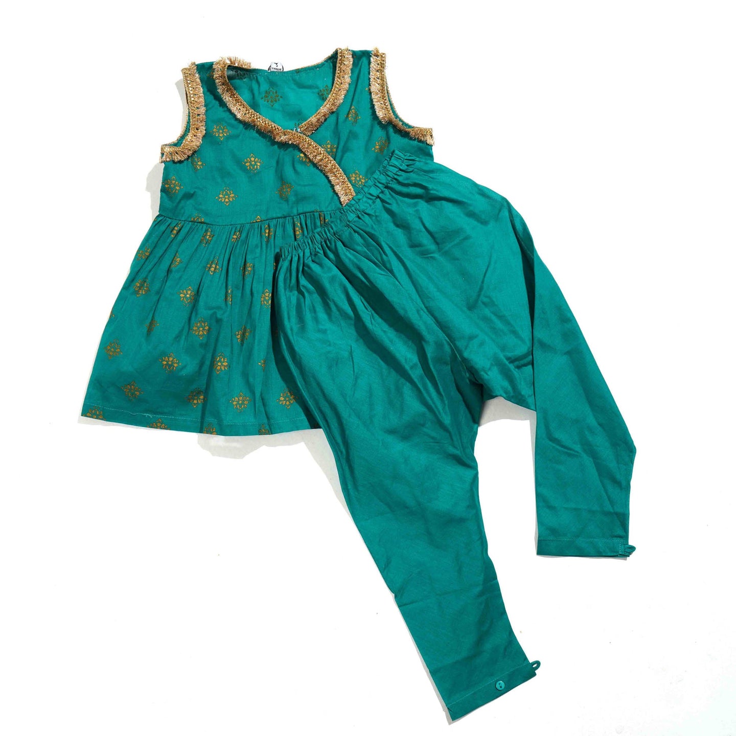 NEW BORN GIRLS 3PCS- GREEN