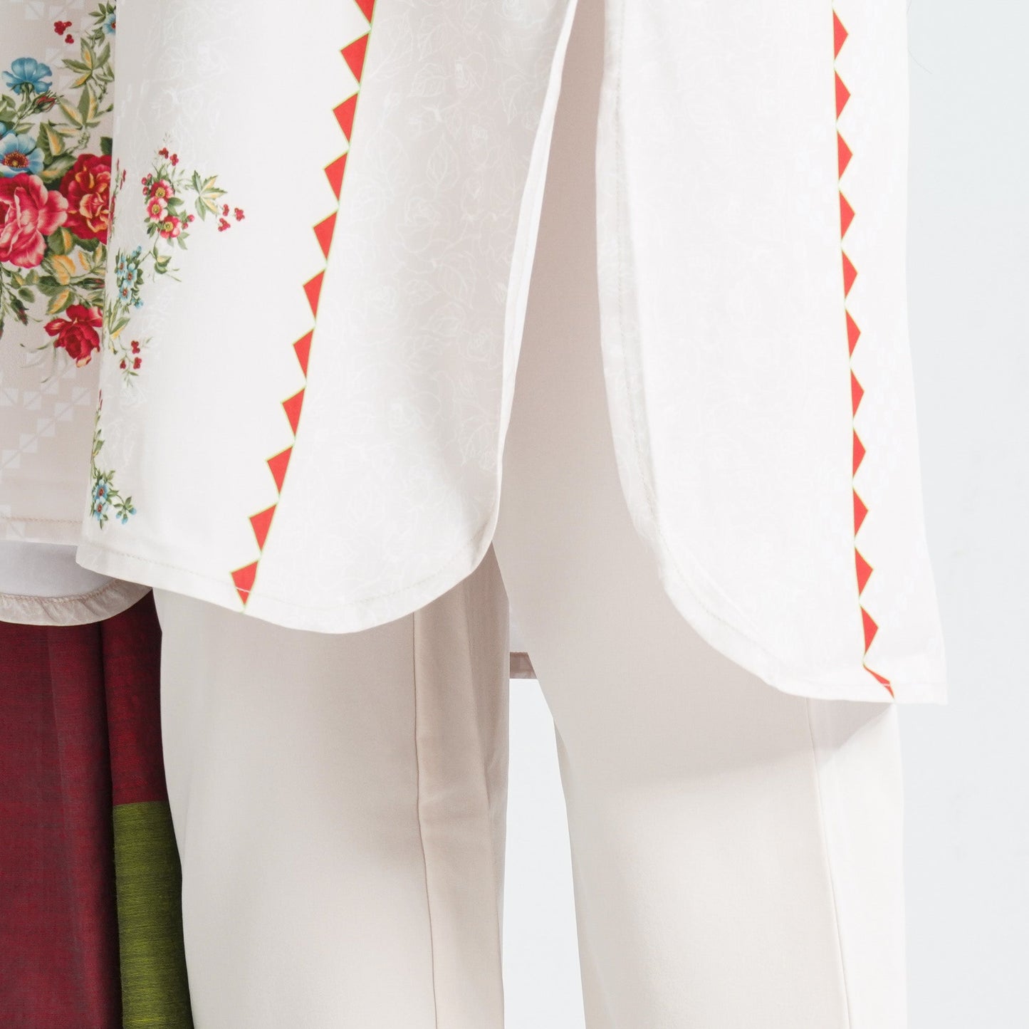 Women Blended Silk Three Piece Set