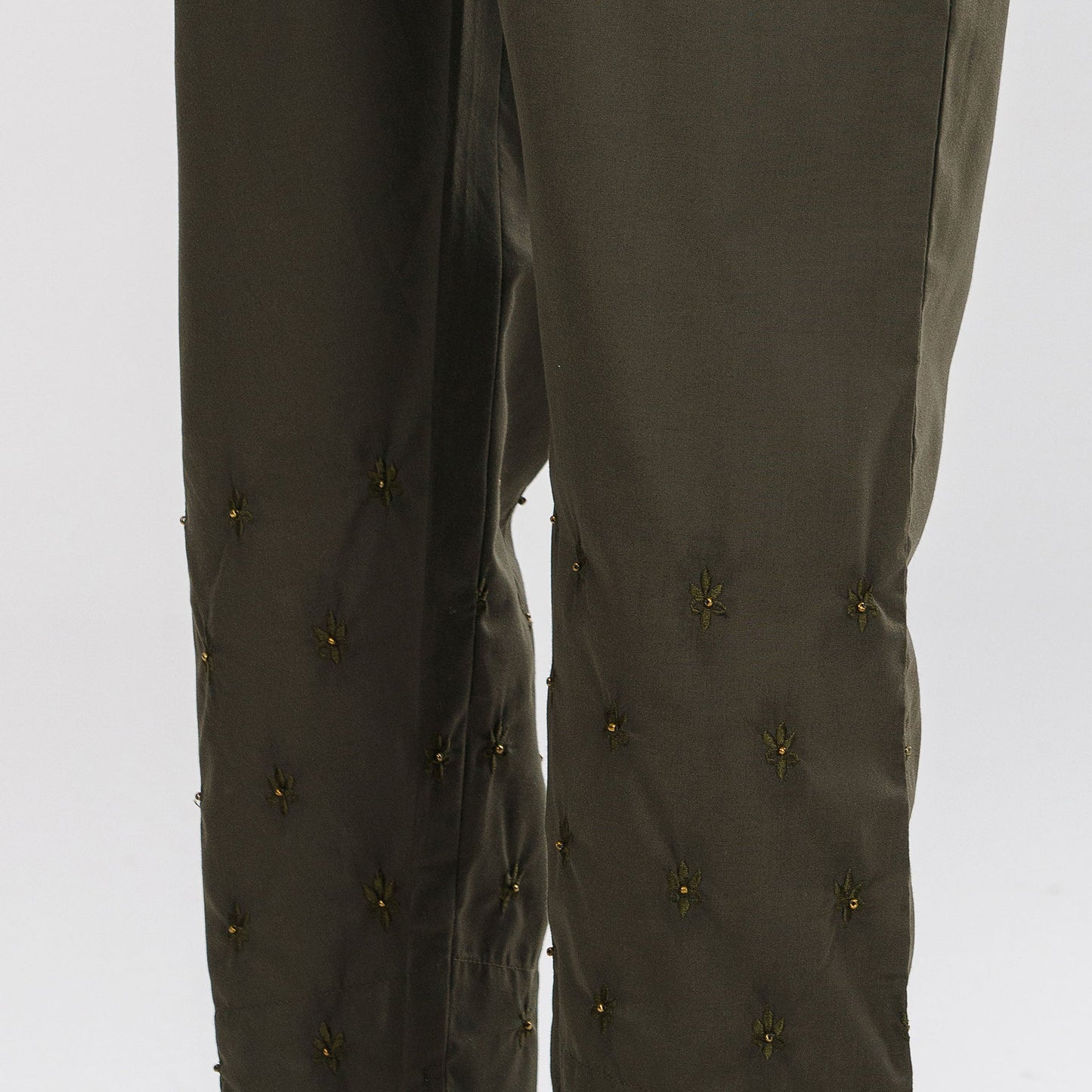 Womens Green Ethnic Bottom