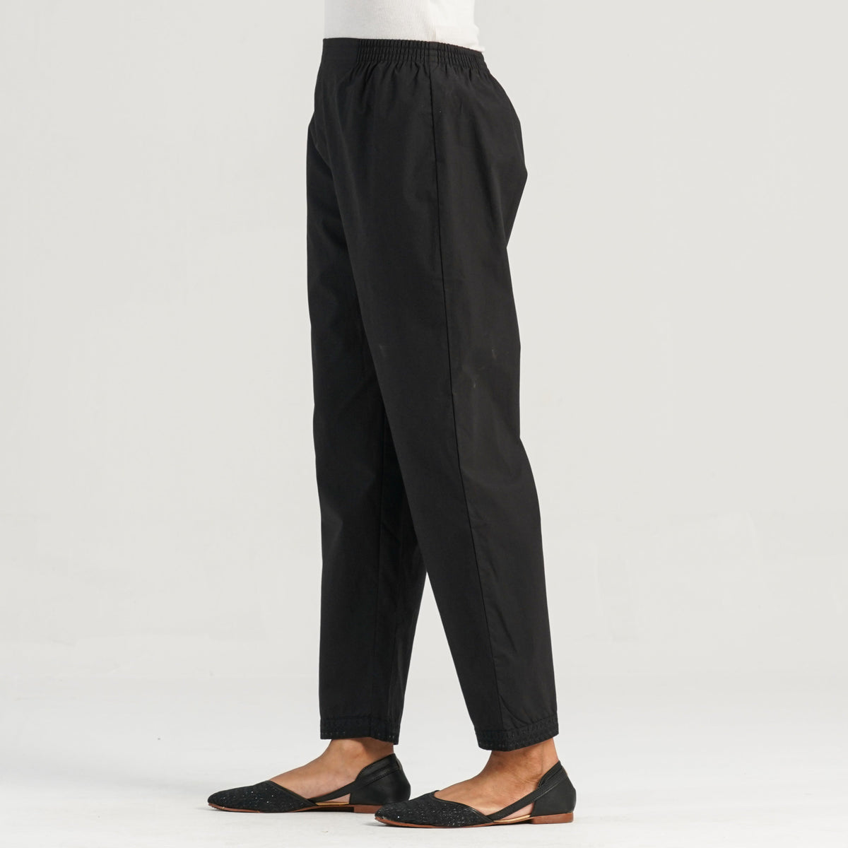 Womens Black Bottom