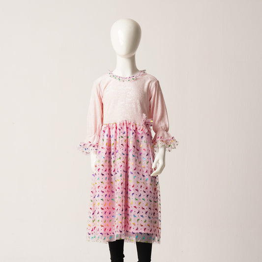 Girls Frok -Pink