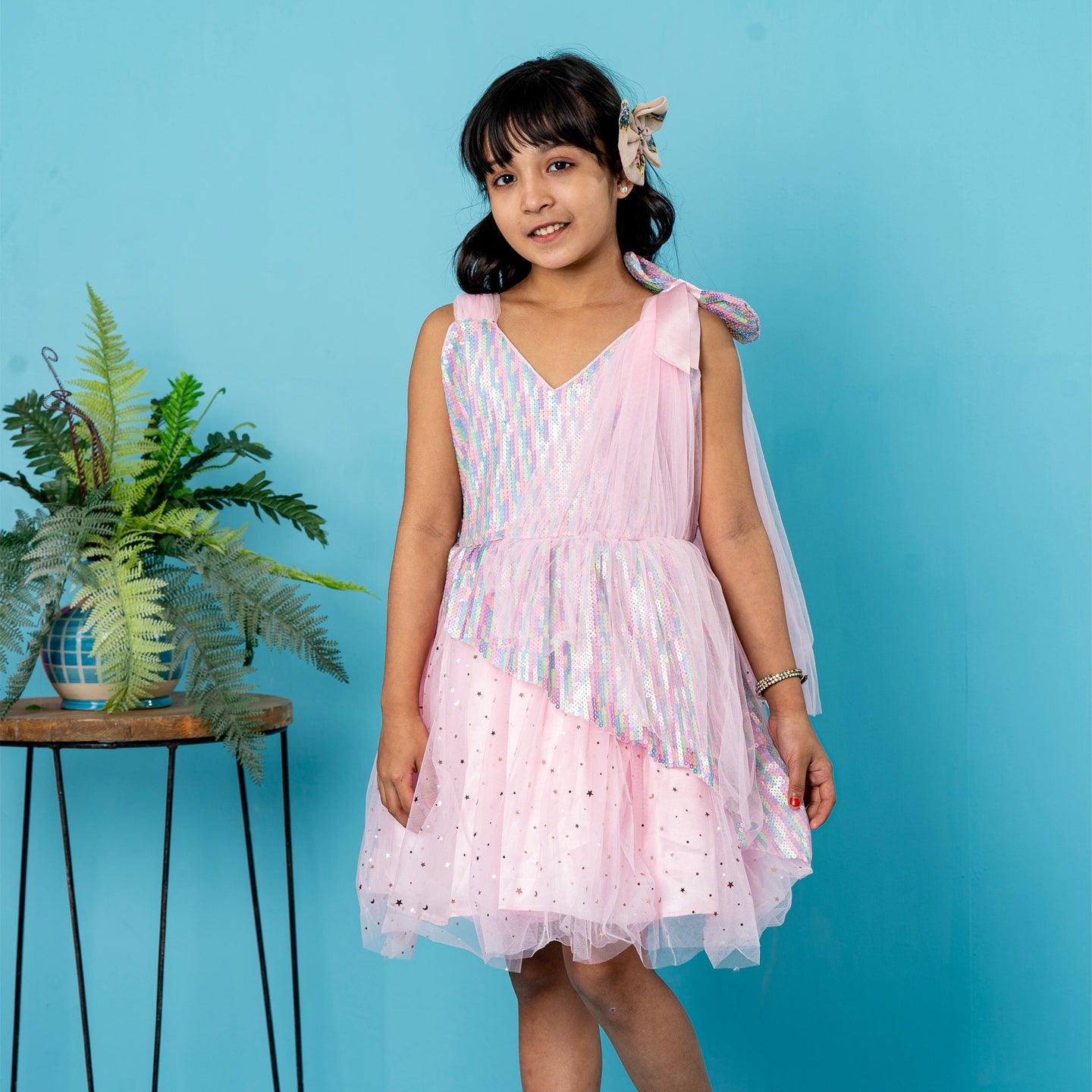 Girls Frock- Pink