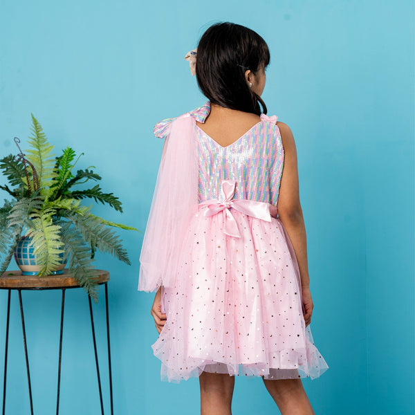 Girls Frock- Pink