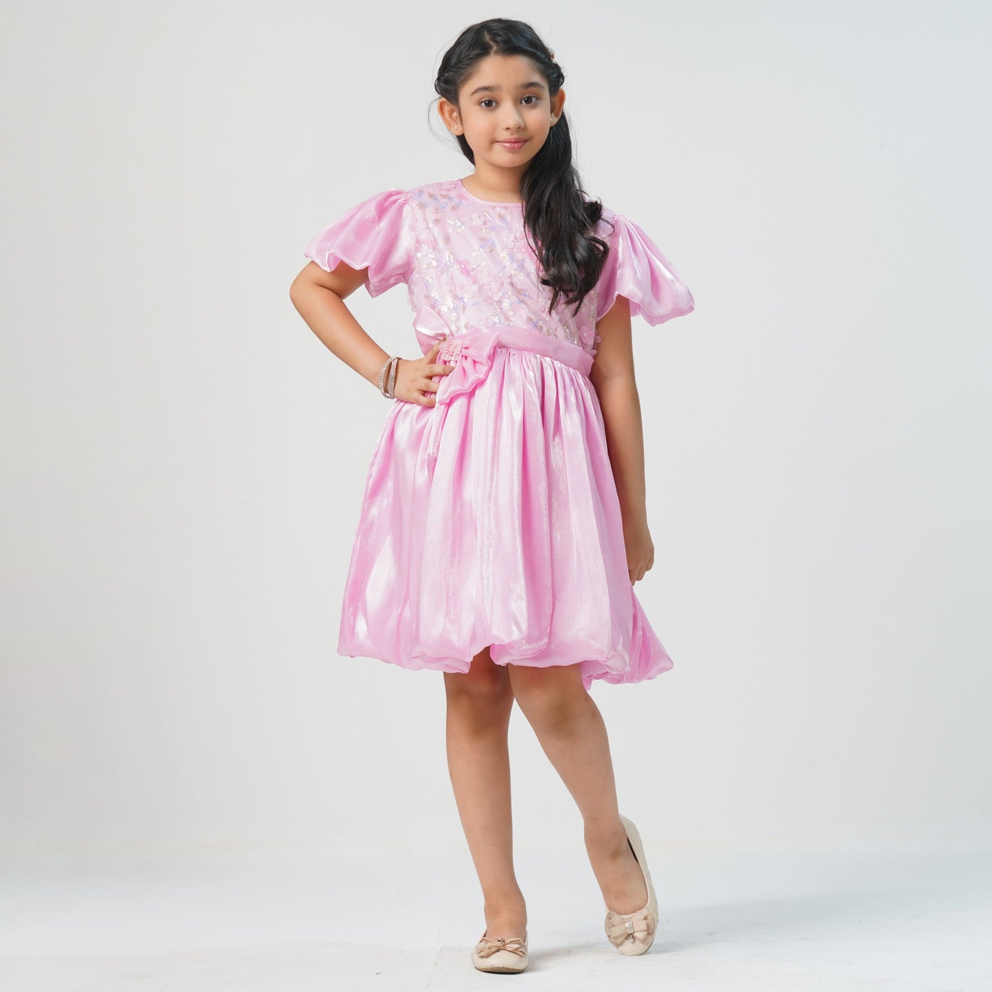 Girls Pink Frock
