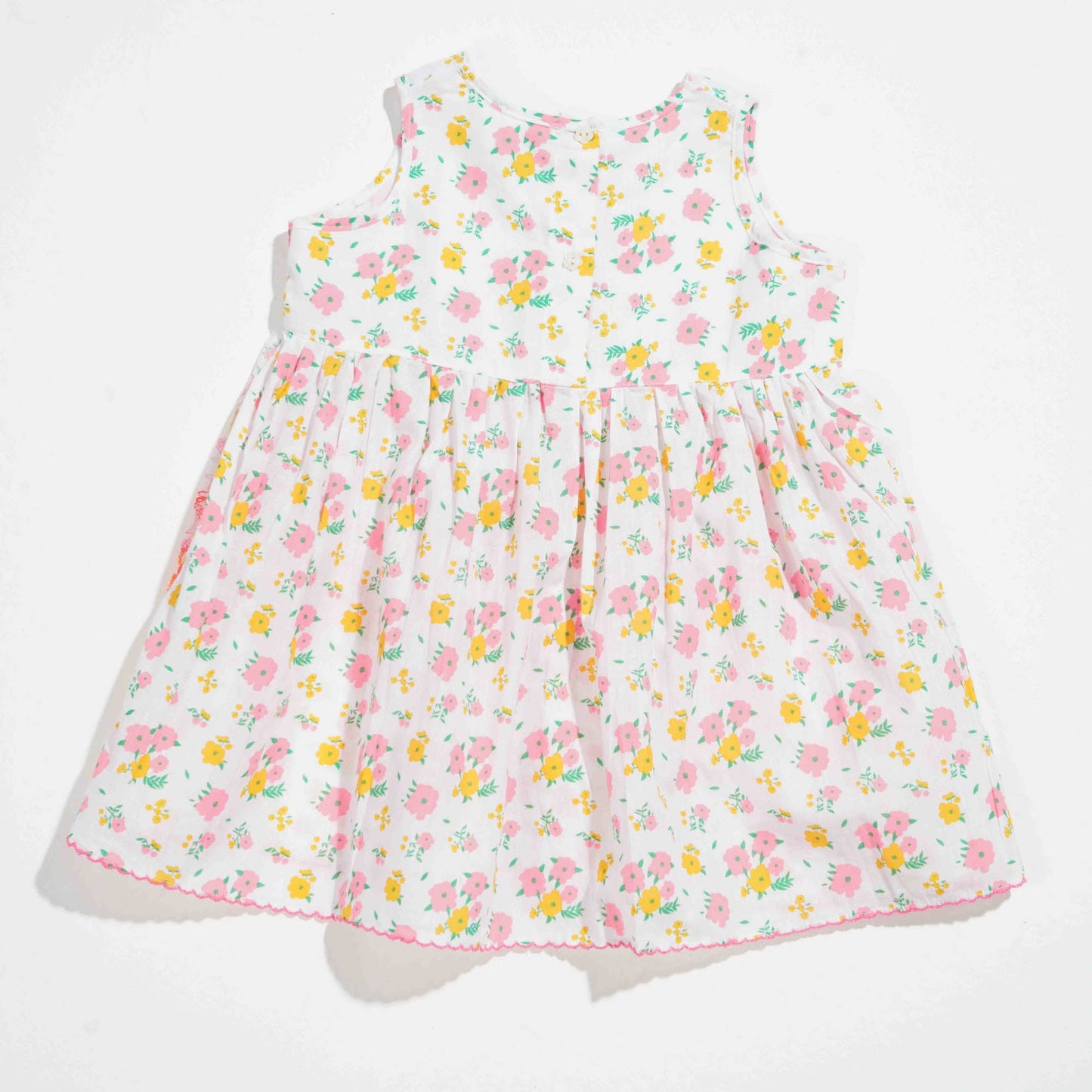 New Born Pink Girls Frock