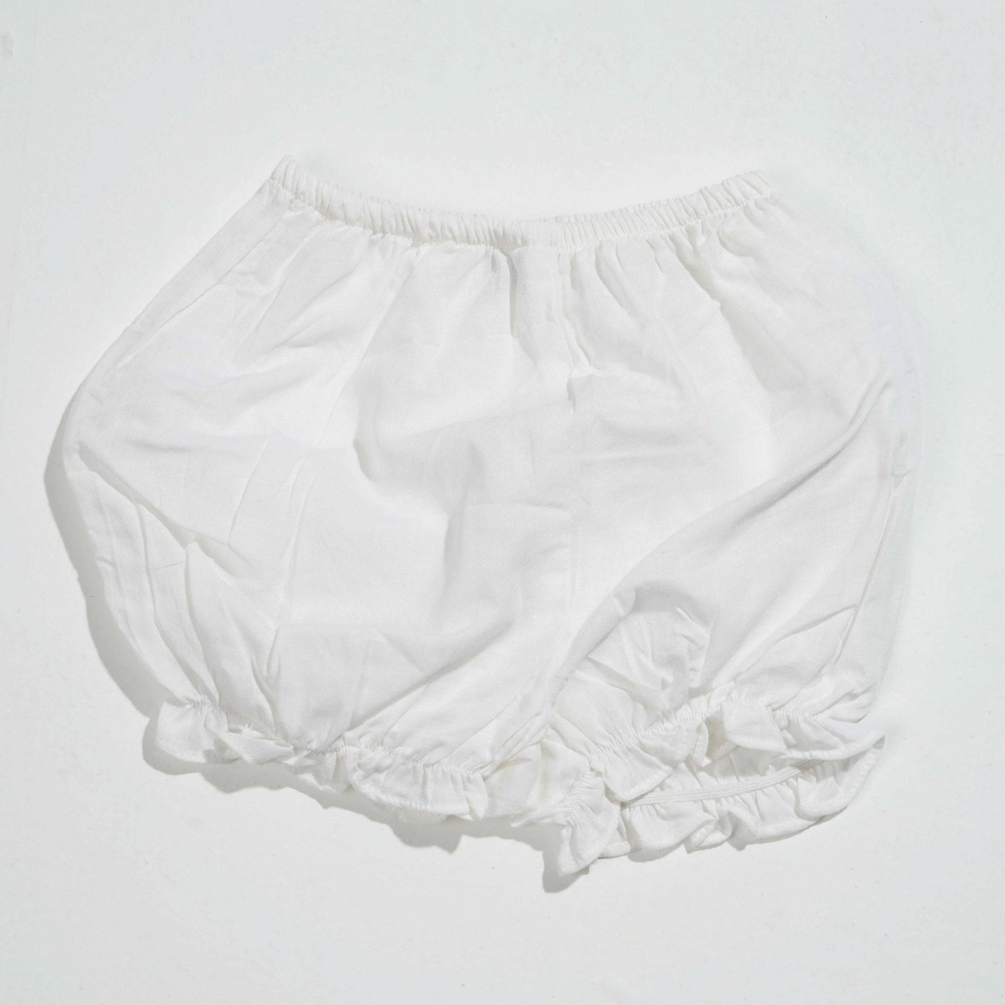 NEW BORN GIRLS FROCK - BLUE AOP