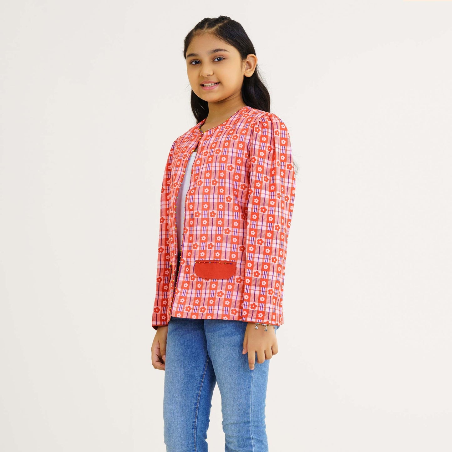 Ethnic Girls Jacket