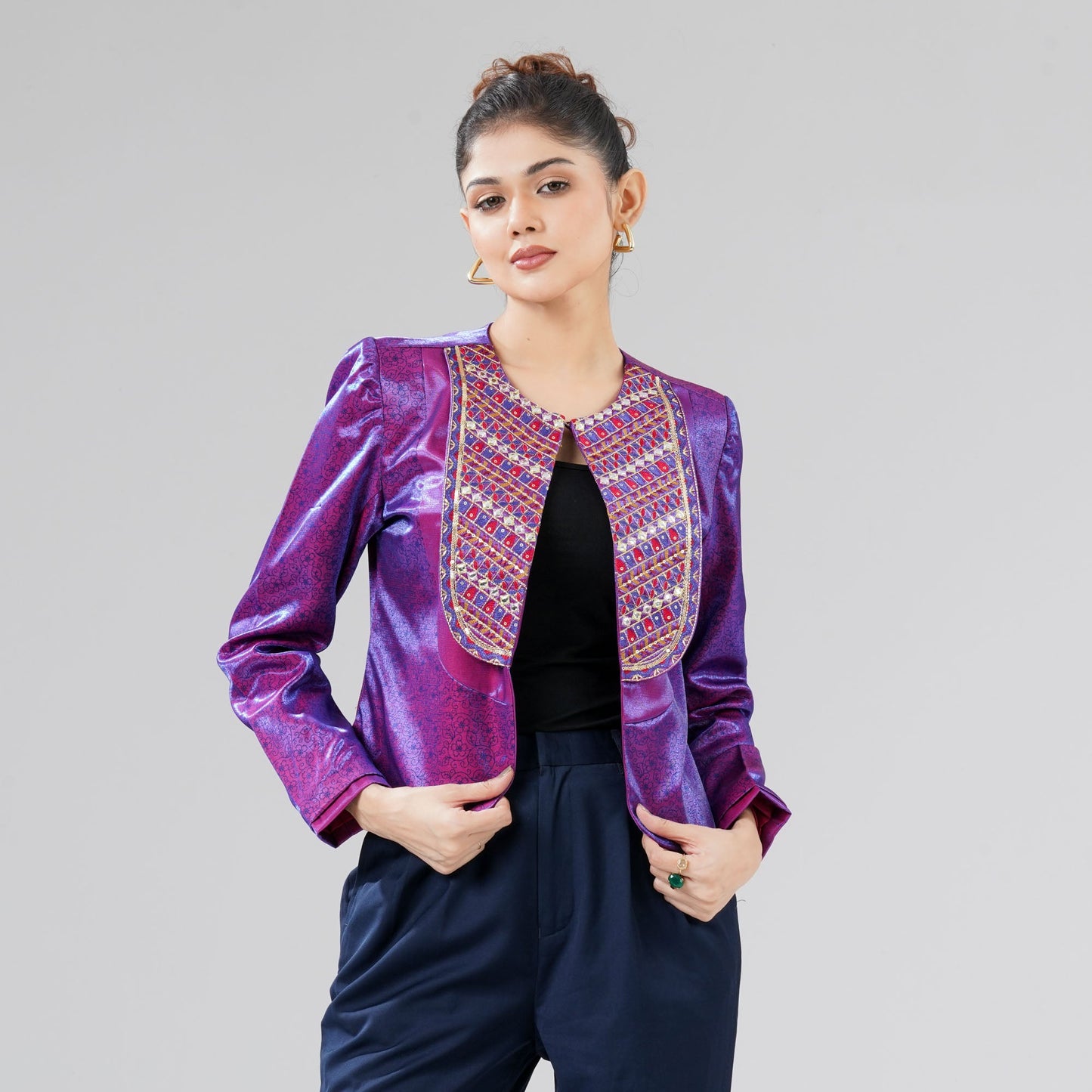 Womens Magenta Jacket