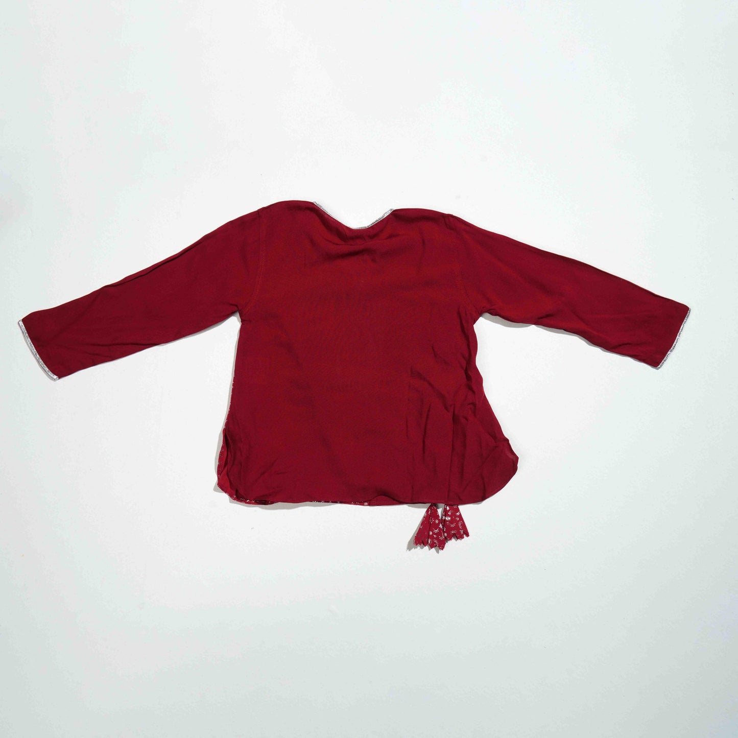 NEW BORN BOYS PANJABI-MAROON