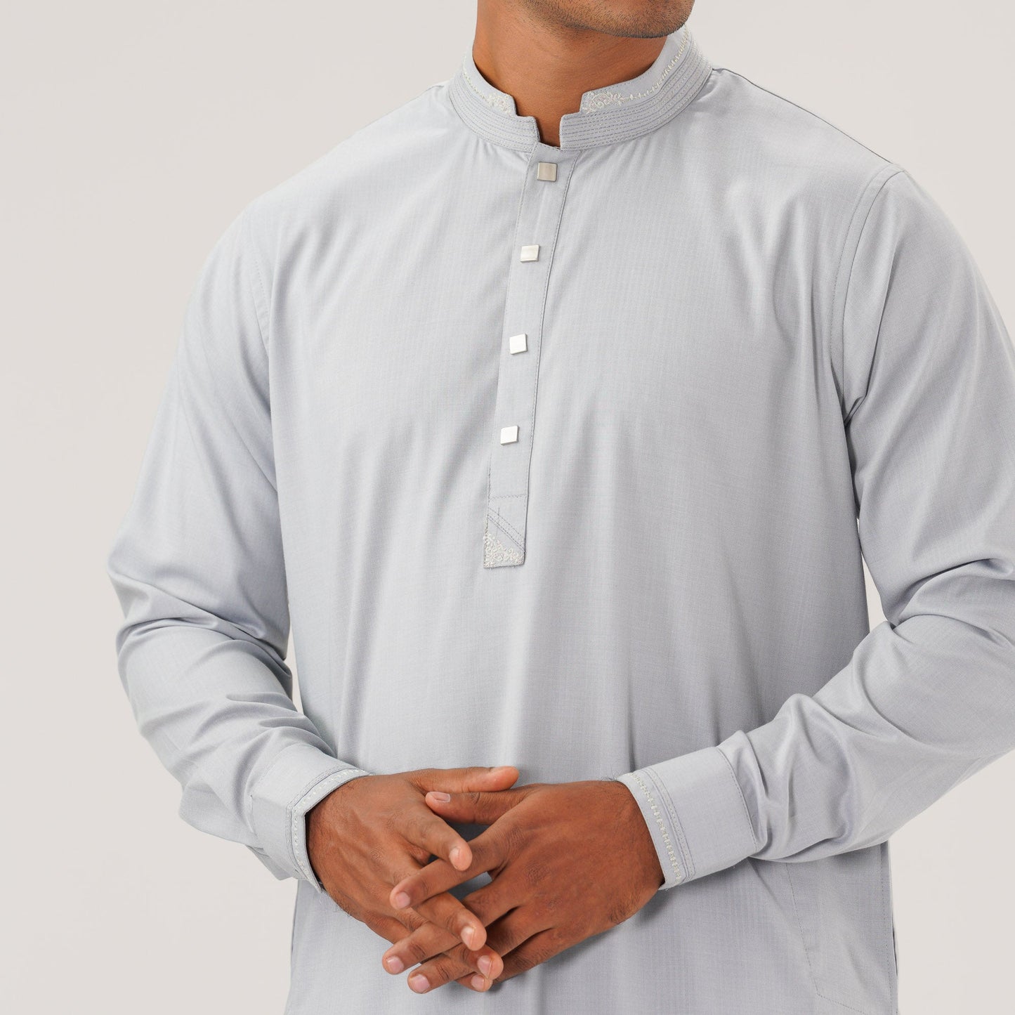 Mens Cloud Ash Premium Panjabi